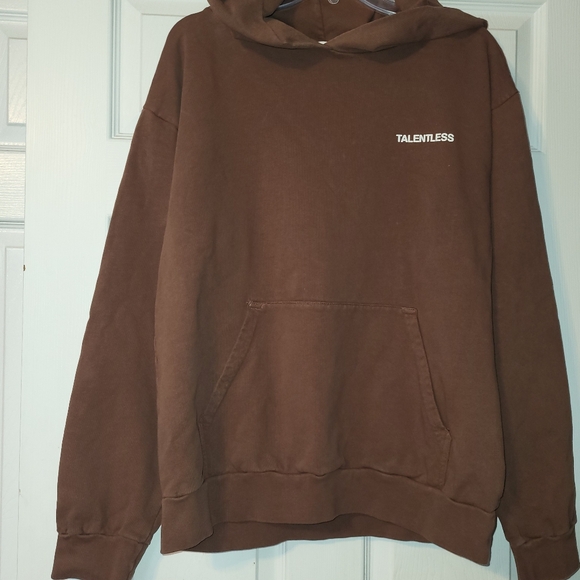Talentless Heavyweight Hoodie Men's Size XL Coffee Brown - Picture 1 of 11